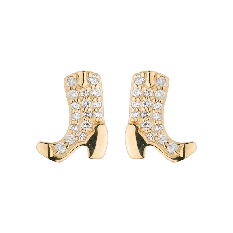 Get The Sparkle You Love At Prices You Adore Cowboy Boot Stud Earring