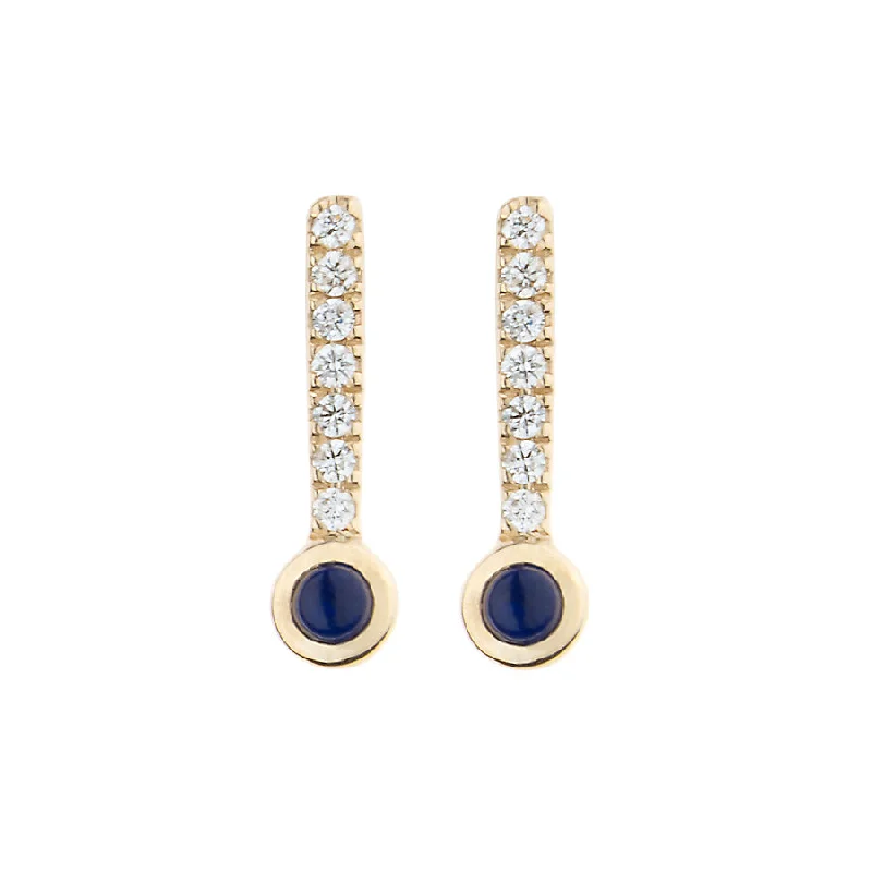 Exclusive Jewelry Offers – Sparkle For Less Diamond and Lapis Sticks & Stones Stud Earring Exclusive Jewelry Offers – Sparkle For Less Diamond and Lapis Sticks & Stones Stud Earring