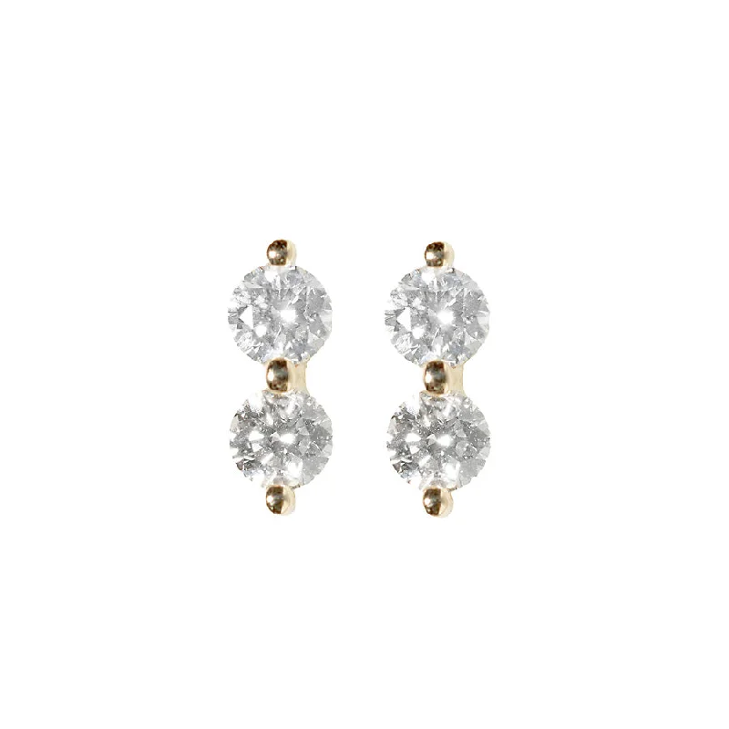 Modern Statement Jewelry For Bold Styling Diamond Doubles Studs