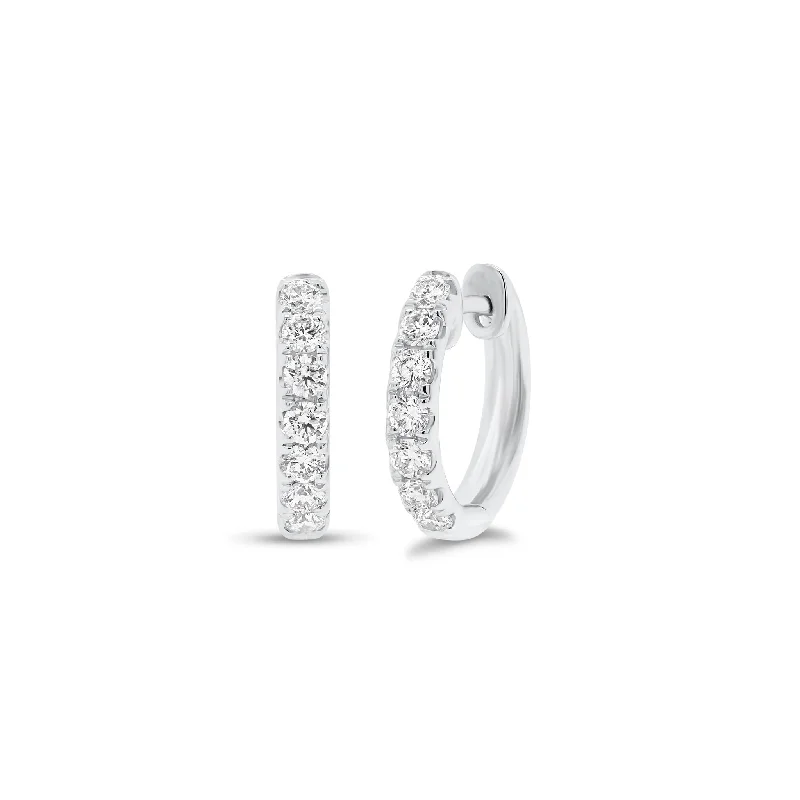Final Call – Shop Exquisite Jewelry Before It's Gone 14K Gold Diamond Mini Huggie Earrings Final Call – Shop Exquisite Jewelry Before It's Gone 14K Gold Diamond Mini Huggie Earrings
