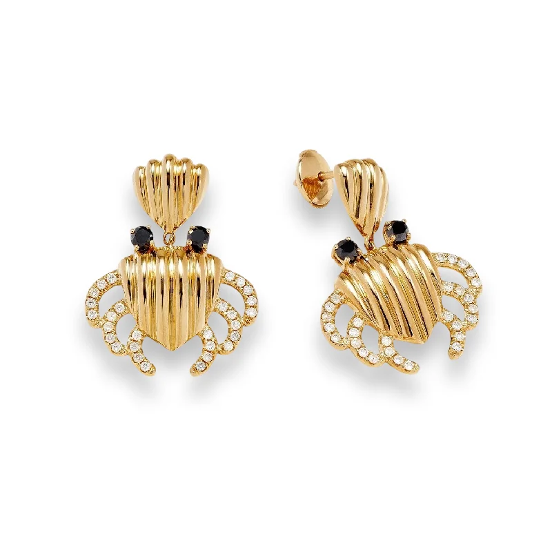Celebrate With Sparkle – Jewelry Sale Now Live Diamond Pinch Me Fluted Crab Drop Earrings Celebrate With Sparkle – Jewelry Sale Now Live Diamond Pinch Me Fluted Crab Drop Earrings