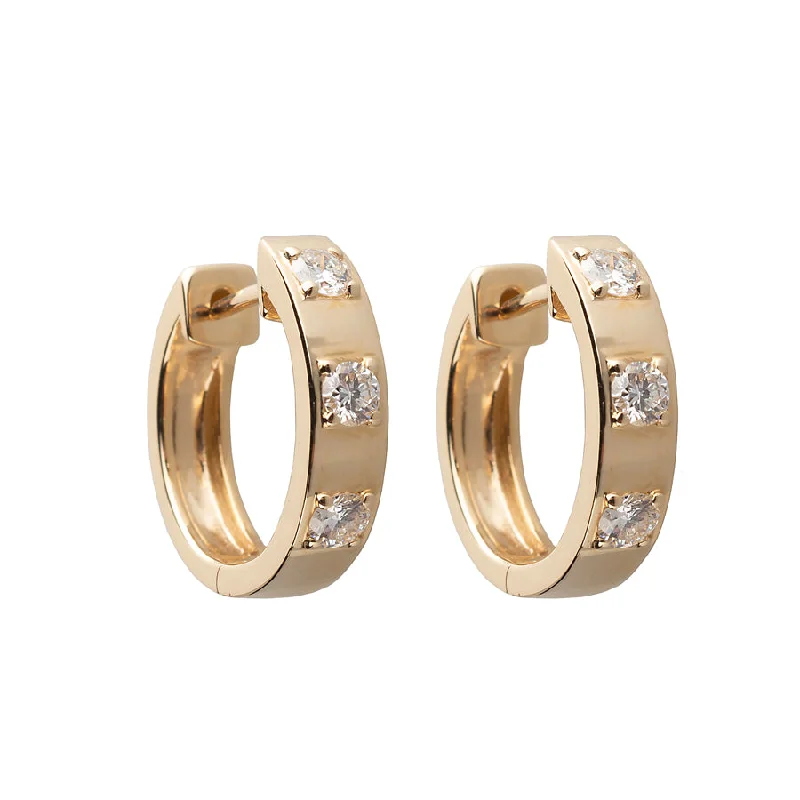 Flash Sale On Stunning Jewelry – Limited Stock Available Diamond Ribbon Huggies