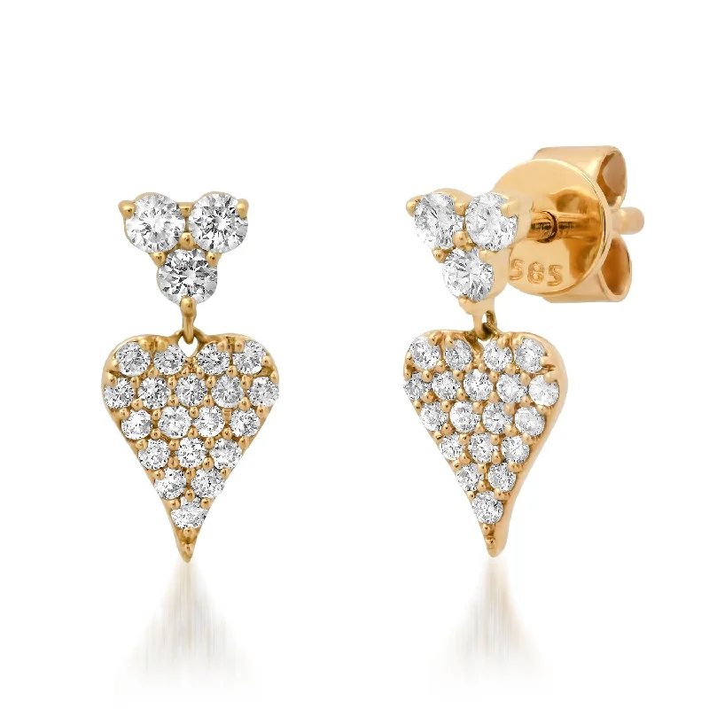 Once-A-Year Jewelry Sale – Grab Your Favorites Now Dripping Pave Diamond Heart Drop Earrings Once-A-Year Jewelry Sale – Grab Your Favorites Now Dripping Pave Diamond Heart Drop Earrings