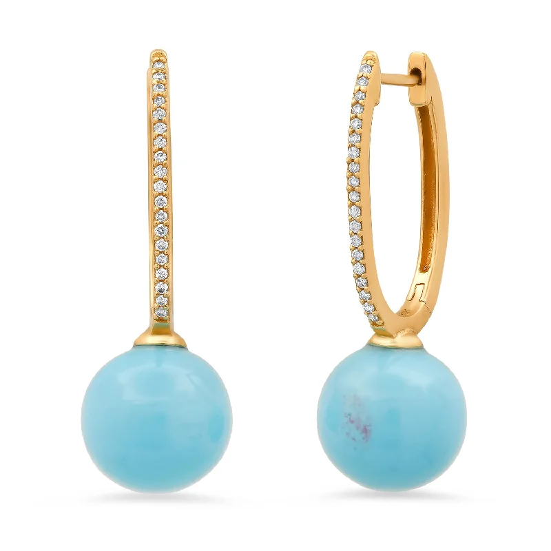 Flash Sale On Stunning Jewelry – Don't Miss Out Elongated Turquoise Drop Huggie Hoop Earrings Flash Sale On Stunning Jewelry – Don't Miss Out Elongated Turquoise Drop Huggie Hoop Earrings