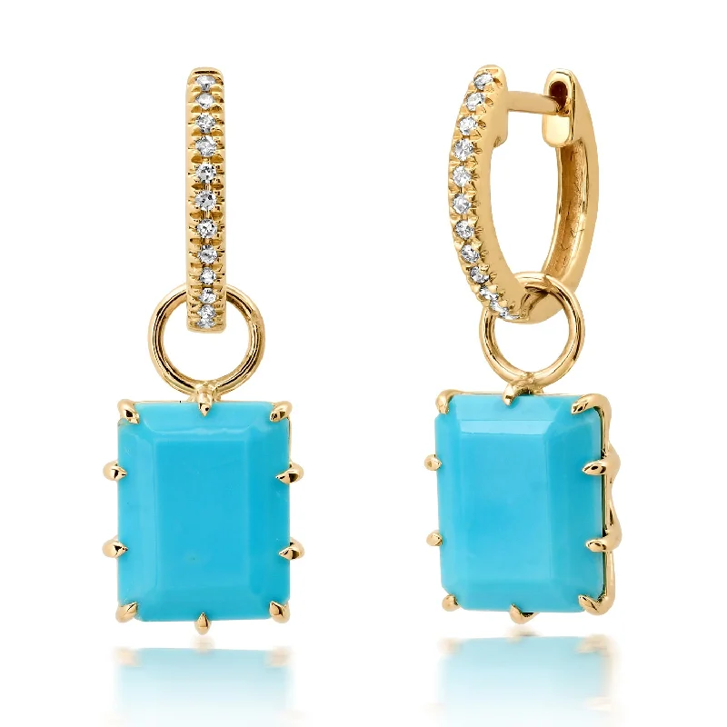 Elegant Jewelry At Unbeatable Offers – Shop Before It's Gone Emerald Cut Turquoise Earring Charms Elegant Jewelry At Unbeatable Offers – Shop Before It's Gone Emerald Cut Turquoise Earring Charms