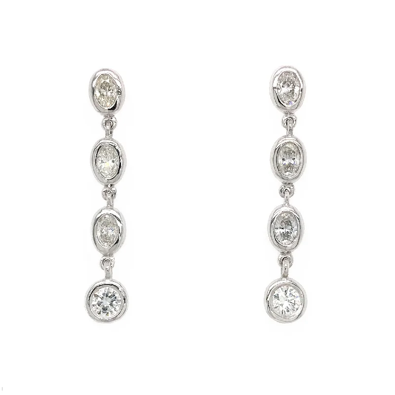 Clearance Sale On High-End Jewelry Collections Diamond Drop Earrings