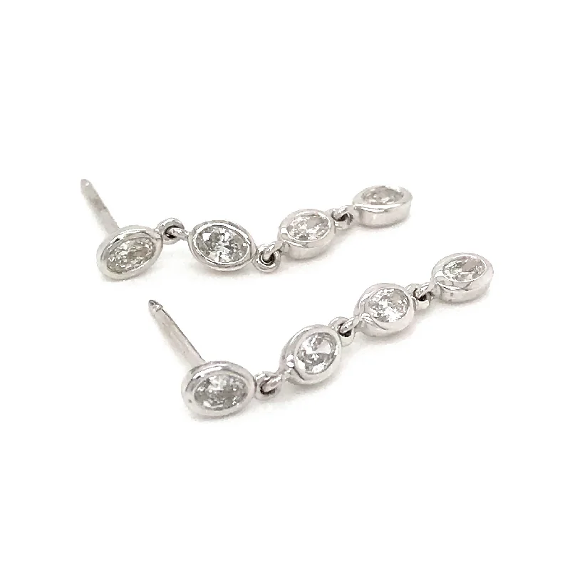 High-End Sparkle, Low-End Prices – Jewelry Sale Live Diamond Drop Earrings