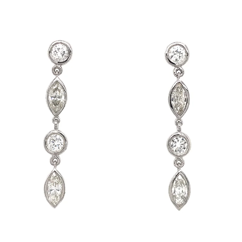 Breathtaking Jewelry, Breathtaking Prices Diamond Drop Earrings