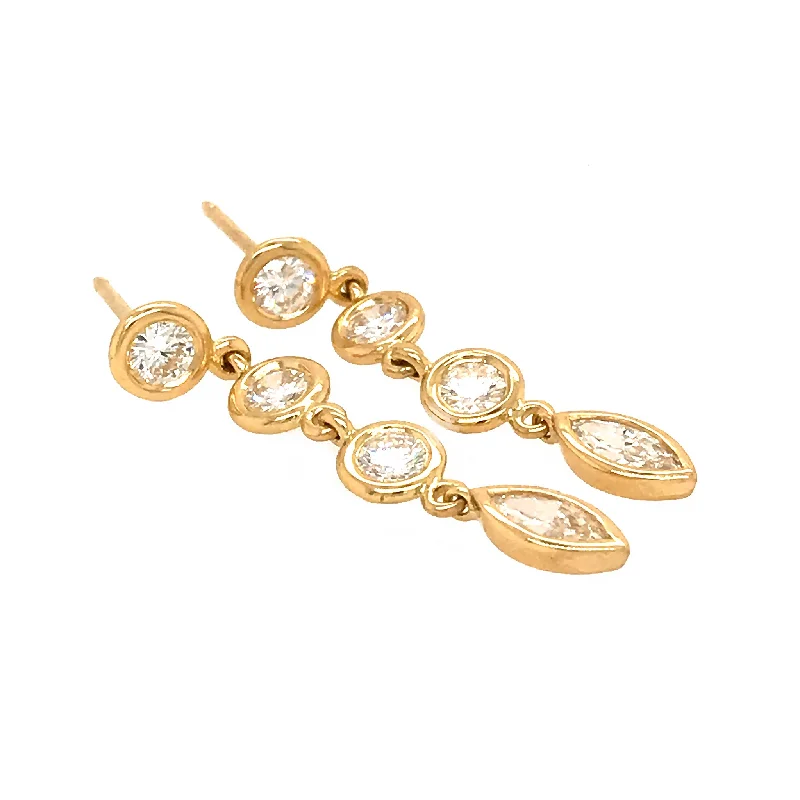 Elegant Jewelry Pieces At Unbelievable Prices Diamond Drop Earrings