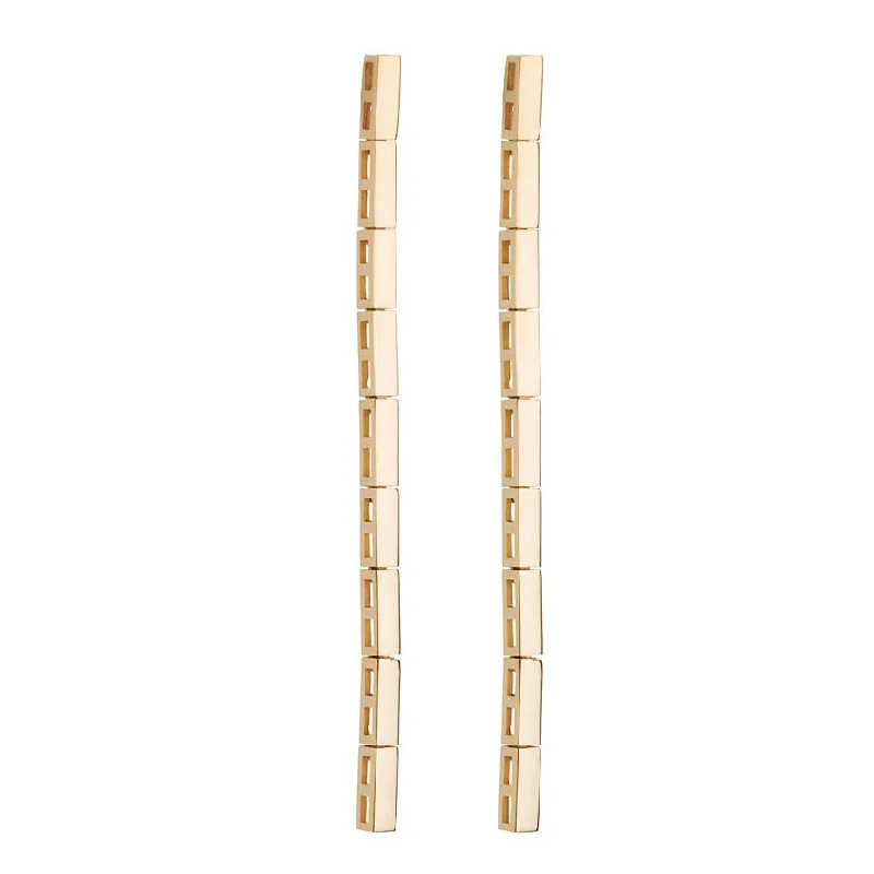 Glamorous Jewelry, Glamorous Deals – Shop Now Gold Bar Dangle Earring