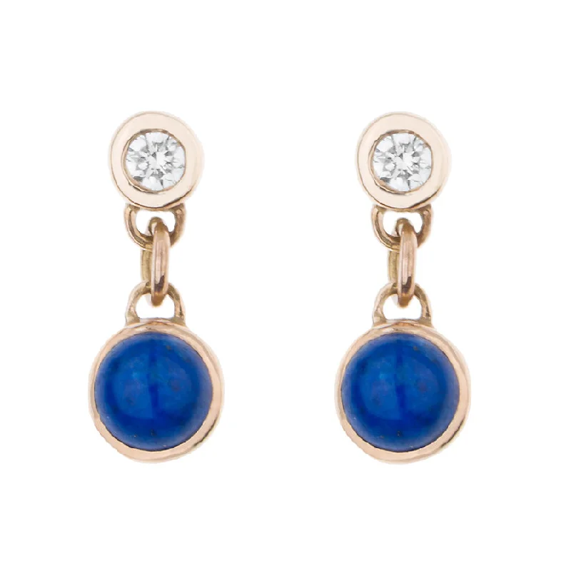 Exclusive Jewelry Bundles At Discounted Rates Diamond & Lapis BonBon Stud Earring
