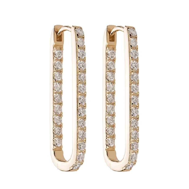 Huge Savings On Timeless Jewelry Collections Inside Out Large Paperclip Hoop Earring Huge Savings On Timeless Jewelry Collections Inside Out Large Paperclip Hoop Earring