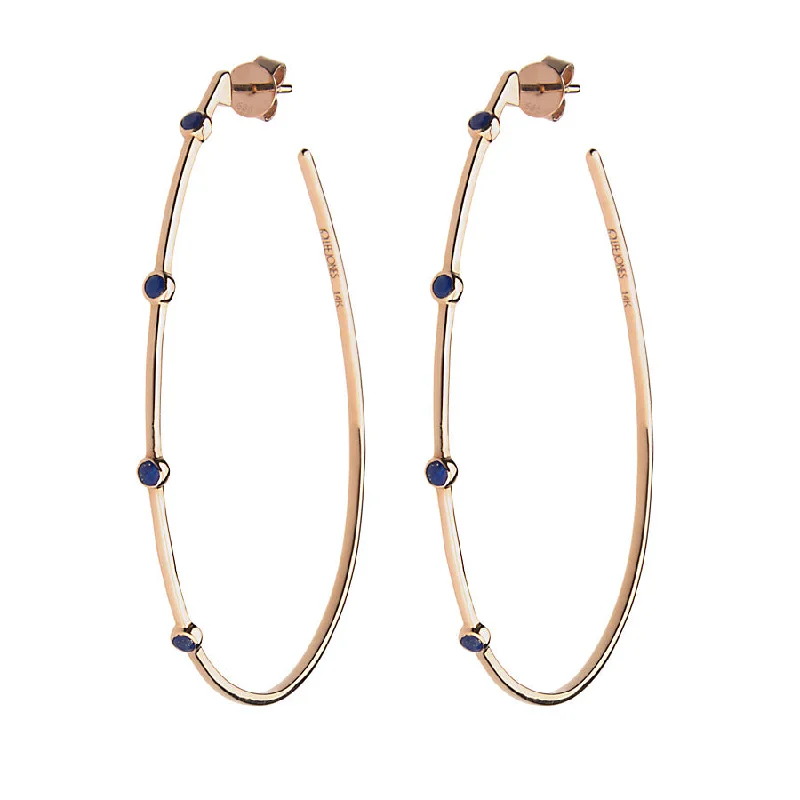 Sparkle More For Less – Jewelry Sale Happening Now Lapis Stones Teardrop Hoop Earrings Sparkle More For Less – Jewelry Sale Happening Now Lapis Stones Teardrop Hoop Earrings