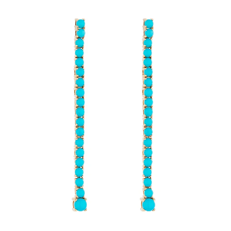 Don't Miss Out On Bestselling Jewelry At Special Prices Long Turquoise Tennis Earring Don't Miss Out On Bestselling Jewelry At Special Prices Long Turquoise Tennis Earring