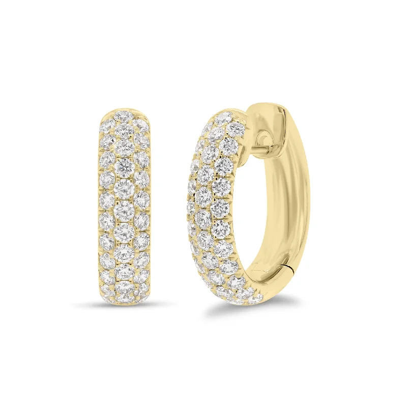 Trending Jewelry Now Available At Exclusive Prices Pave Diamond Chubby Huggie Earrings Trending Jewelry Now Available At Exclusive Prices Pave Diamond Chubby Huggie Earrings