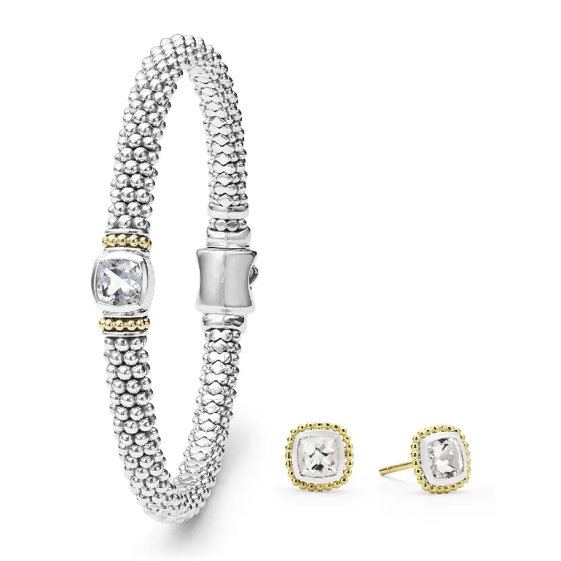 Limited-Stock Jewelry Sale – Once It's Gone, It's Gone Rittenhouse White Topaz Caviar Gift Set Limited-Stock Jewelry Sale – Once It's Gone, It's Gone Rittenhouse White Topaz Caviar Gift Set