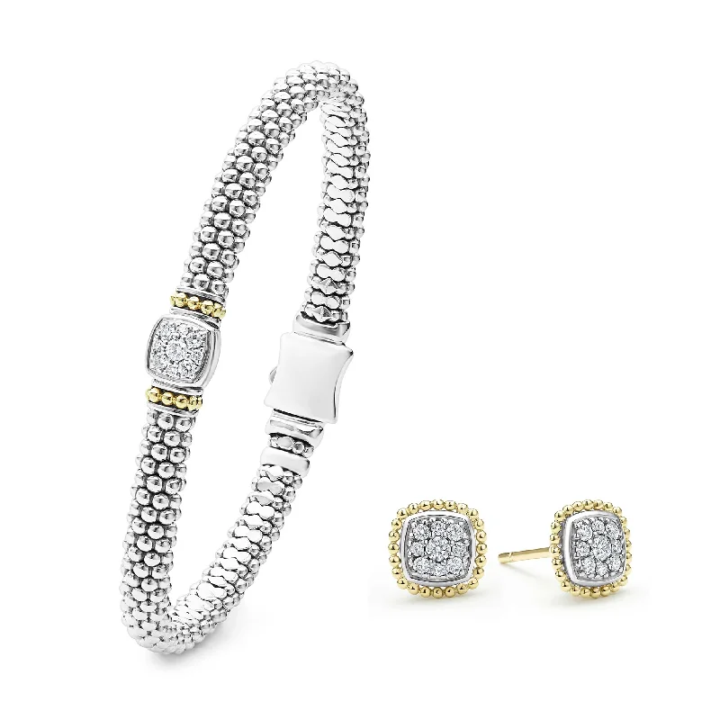Huge Savings On Timeless Jewelry Collections Rittenhouse Two-Tone Diamond Gift Set