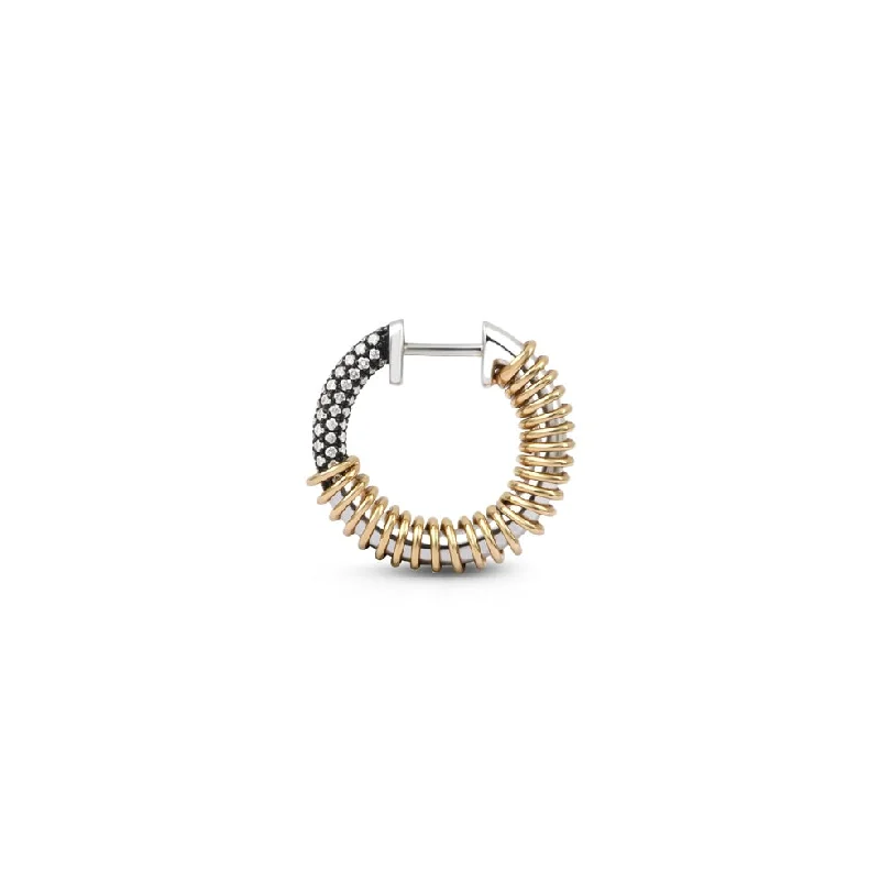 Handcrafted Jewelry Sale – Unique Designs At Low Prices Two-Tone Pave Diamond Nano Versus Hoop Earring Handcrafted Jewelry Sale – Unique Designs At Low Prices Two-Tone Pave Diamond Nano Versus Hoop Earring