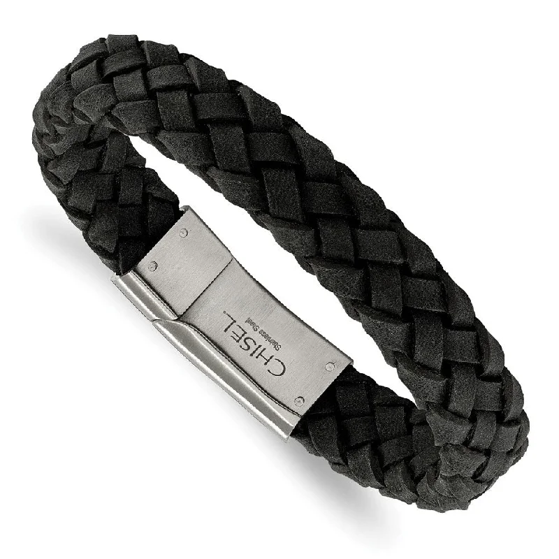 Save On Luxury Jewelry Pieces – Limited-Time Offers 12.5mm Stainless Steel Black, Brown or Red Leather Bracelet, 8.25 Inch Save On Luxury Jewelry Pieces – Limited-Time Offers 12.5mm Stainless Steel Black, Brown or Red Leather Bracelet, 8.25 Inch