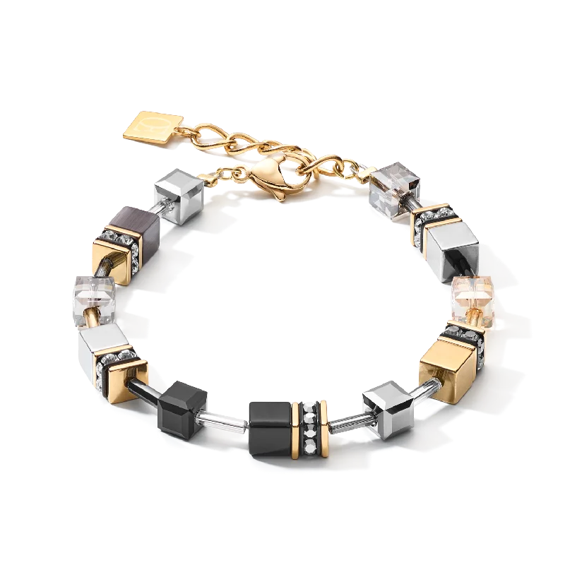 Trending Jewelry Styles Now At Limited-Time Discounts GEOCUBE® Bracelet grey-gold