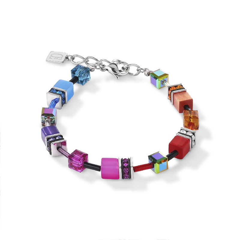 Limited-Stock Jewelry Sale – Once It's Gone, It's Gone GeoCUBE® Bracelet multicolour rainbow