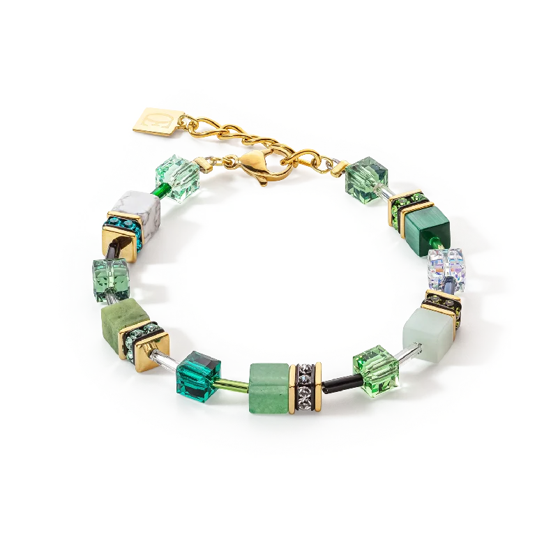 Huge Savings On Timeless Jewelry Collections GeoCUBE® Iconic Precious bracelet green