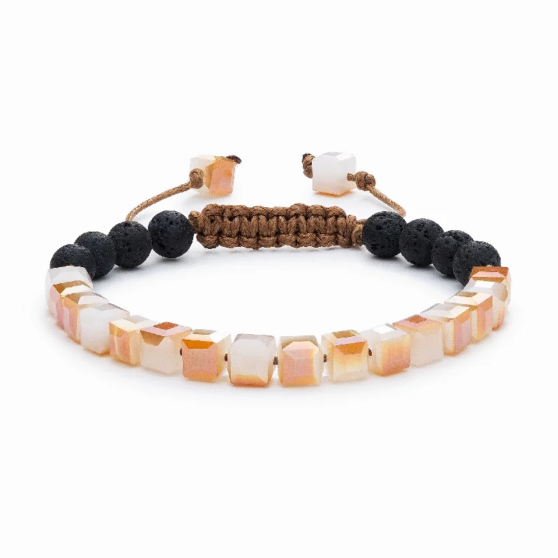 Unmissable Jewelry Discounts – Elevate Your Look For Less Glass Diffuser Bracelet (PEACHES & CREAM) Unmissable Jewelry Discounts – Elevate Your Look For Less Glass Diffuser Bracelet (PEACHES & CREAM)