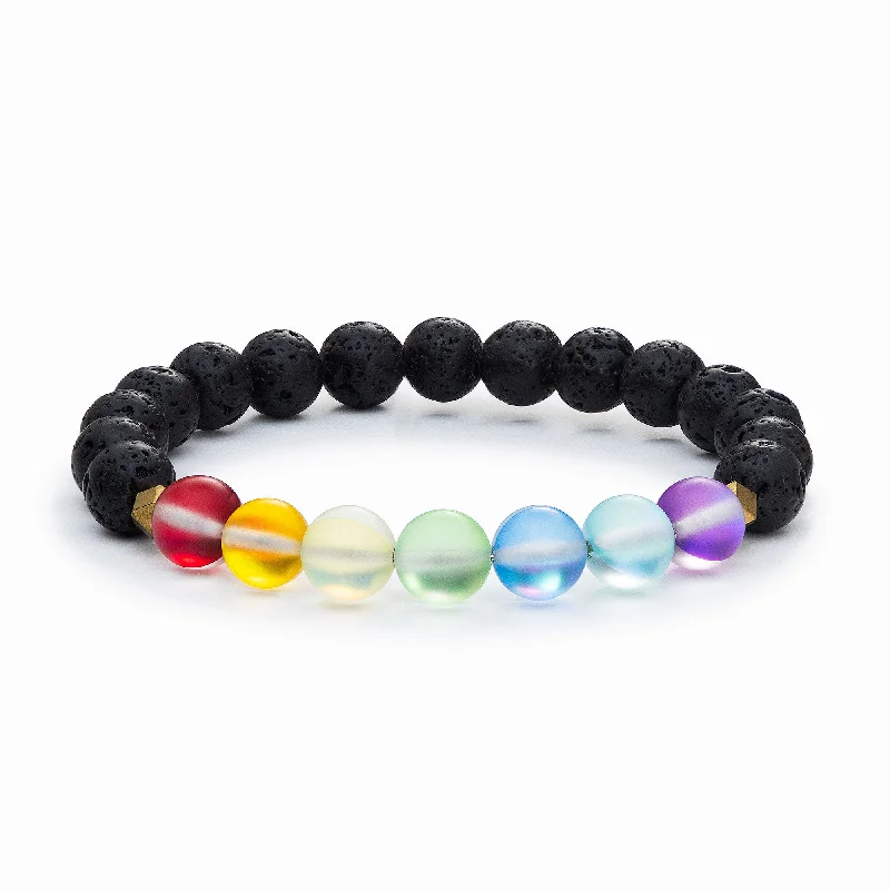 Sparkle For Less – Shop Jewelry Deals Now Glow Glass Chakra Bracelet