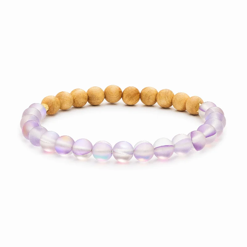 Seasonal Jewelry Deals – Elevate Your Style Glow Glass Wood Diffuser Bracelet