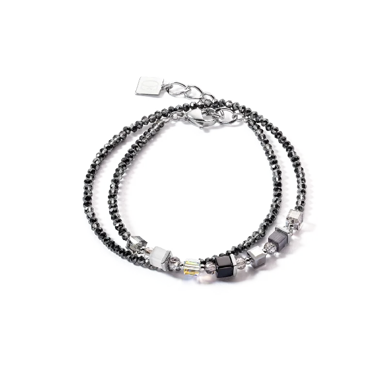 Affordable Glamour – Premium Jewelry At Special Prices Joyful Colours Wrap bracelet silver grey