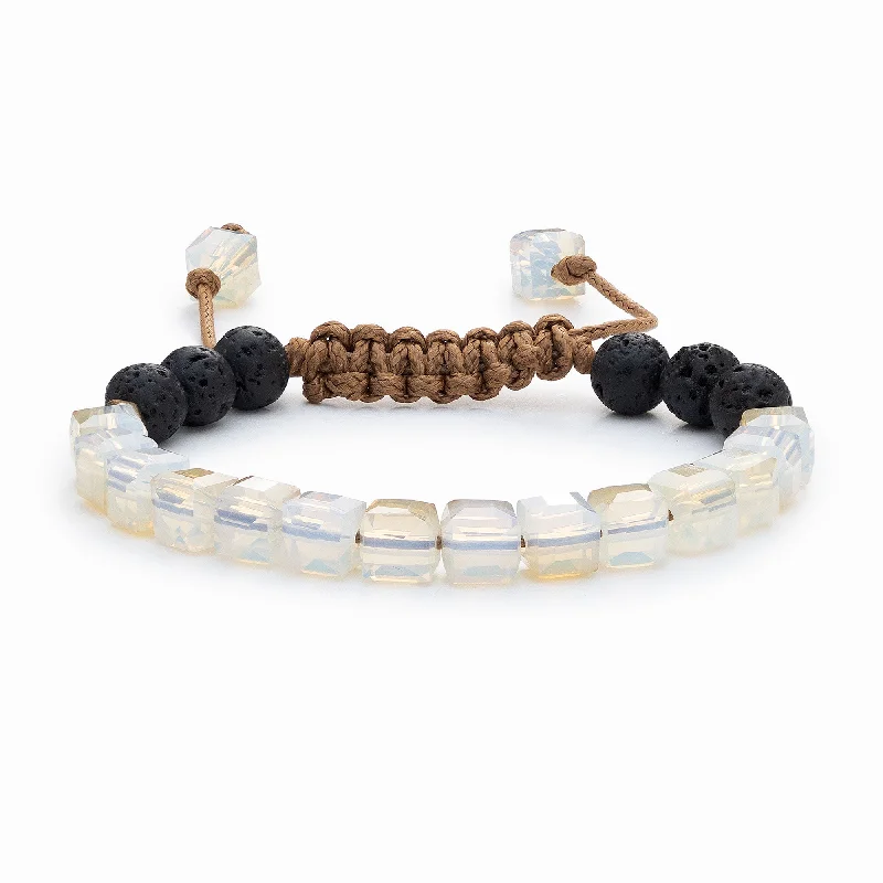 Handcrafted Jewelry Sale – Unique Designs At Low Prices Kids Glass Diffuser Bracelet (Champagne)