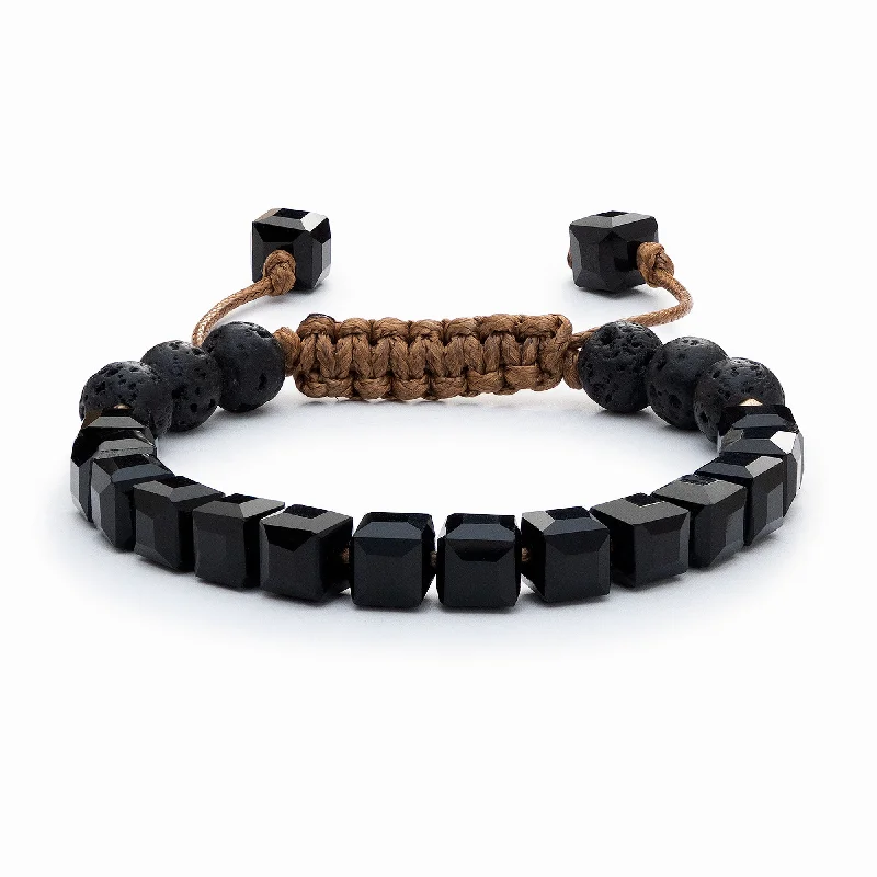 Flash Sale On Exquisite Jewelry – Don't Miss Out Kids Glass Diffuser Bracelet (Obsidian)