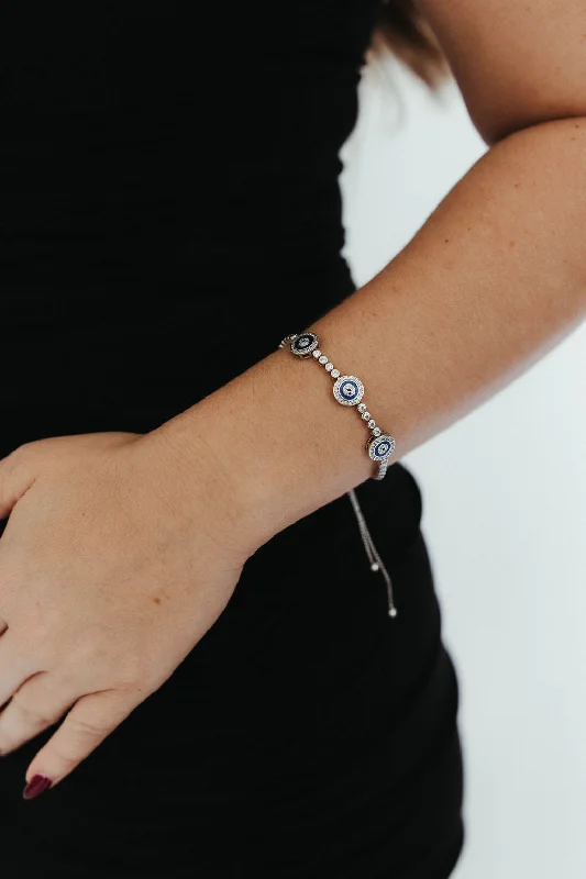 Buy More, Save More On Stunning Jewelry Pieces Manifest .925 Sterling Silver Crystal Bracelet