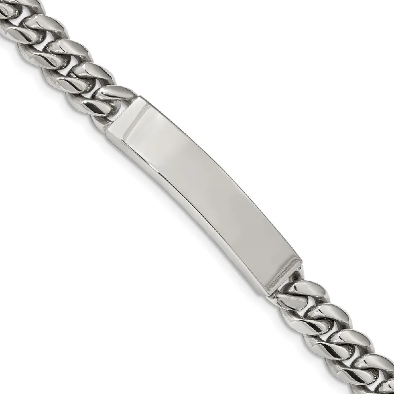 Don't Miss Our Biggest Jewelry Sale Of The Season Men's 10mm Stainless Steel Miami Cuban Curb I.D. Bracelet, 8.25 Inch Don't Miss Our Biggest Jewelry Sale Of The Season Men's 10mm Stainless Steel Miami Cuban Curb I.D. Bracelet, 8.25 Inch