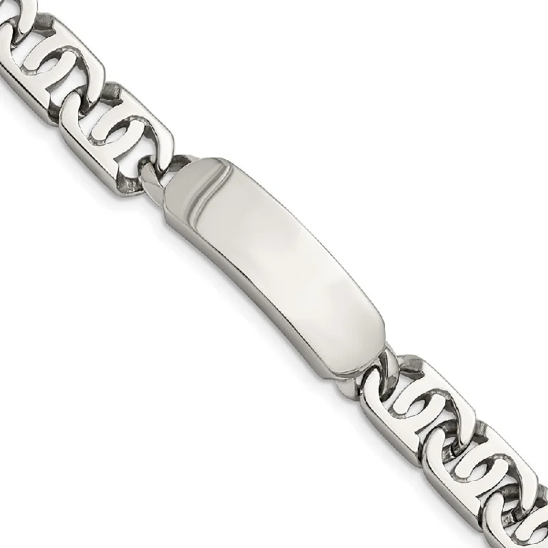 Must-Have Jewelry At Irresistible Discounts Men's 12mm Polished Stainless Steel Engravable I.D. Bracelet, 8.75 In. Must-Have Jewelry At Irresistible Discounts Men's 12mm Polished Stainless Steel Engravable I.D. Bracelet, 8.75 In.