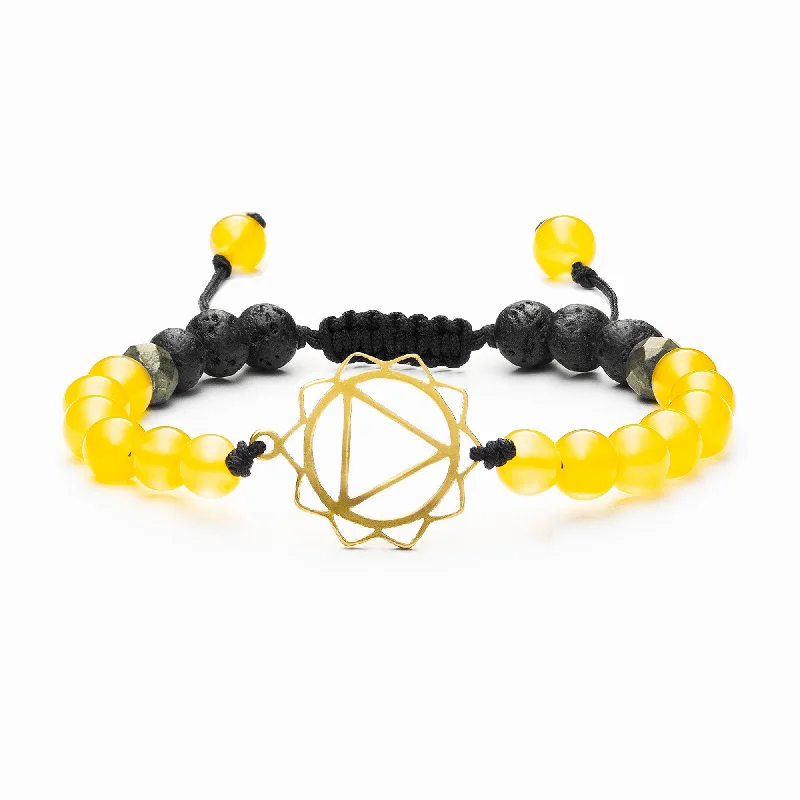 Special Deals On Handcrafted And Designer Jewelry Solar Plexus Chakra Diffuser Bracelet