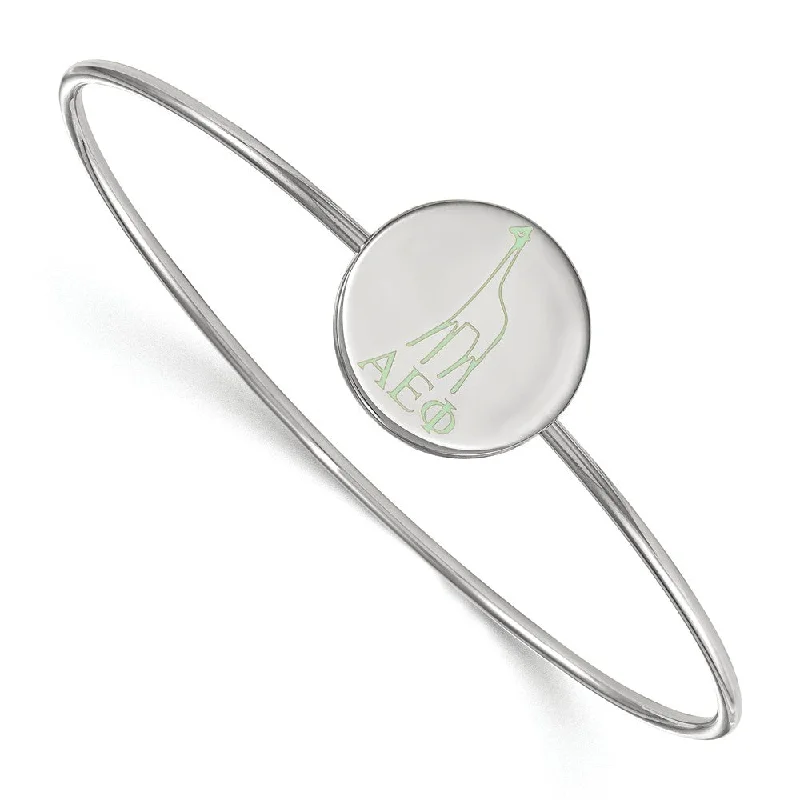 Luxury Jewelry Sale – Elegant Styles At Unbeatable Prices Sterling Silver Alpha Epsilon Phi Enamel Giraffe Bangle - 7 in. Luxury Jewelry Sale – Elegant Styles At Unbeatable Prices Sterling Silver Alpha Epsilon Phi Enamel Giraffe Bangle - 7 in.