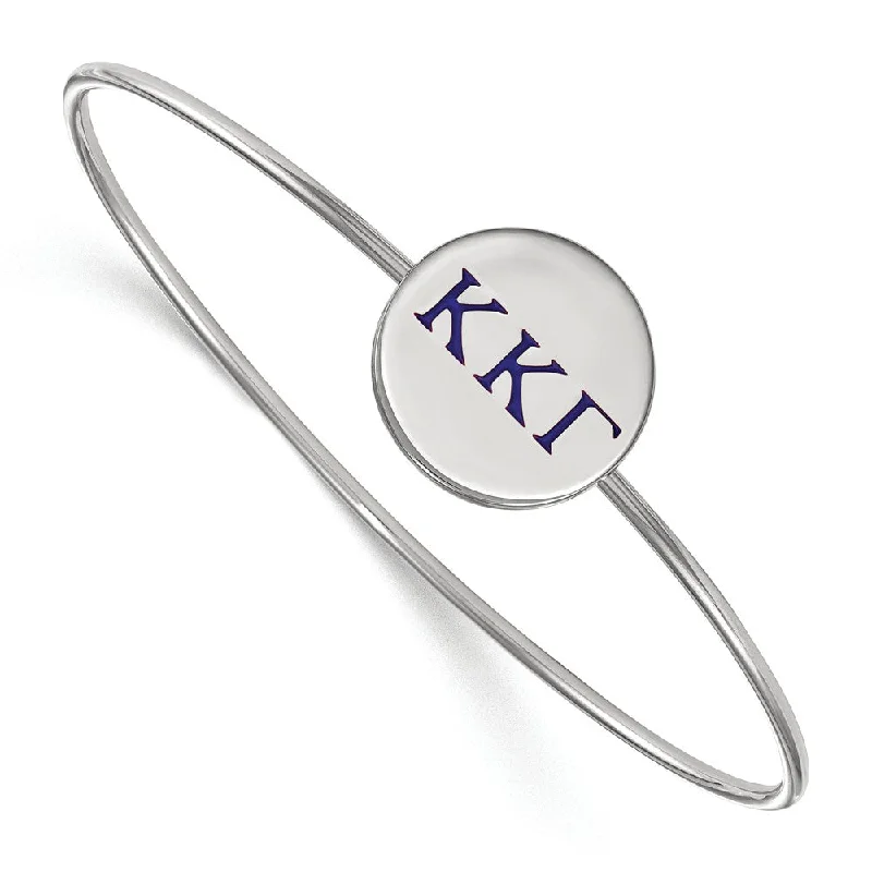 Exclusive Jewelry Sale – Grab Timeless Pieces Now Sterling Silver Kappa Kappa Gamma Enamel Greek Letters Bangle - 6 in. Exclusive Jewelry Sale – Grab Timeless Pieces Now Sterling Silver Kappa Kappa Gamma Enamel Greek Letters Bangle - 6 in.