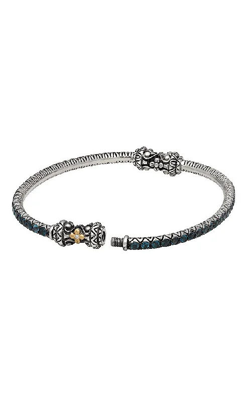 Holiday Jewelry Sale – Perfect Gifts At The Best Prices Caravan Storyteller Bangle – Diamond & London Blue Topaz