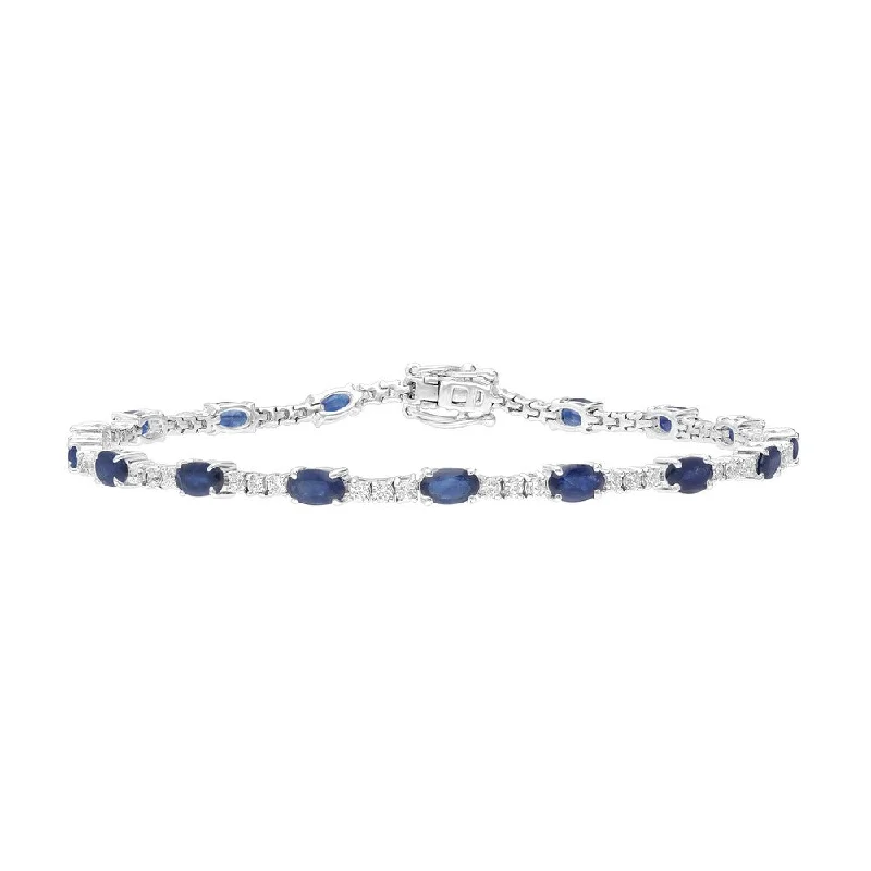 Stunning Jewelry Pieces At The Lowest Prices Ever 14k Gold Sapphire and Diamond Bracelet Stunning Jewelry Pieces At The Lowest Prices Ever 14k Gold Sapphire and Diamond Bracelet