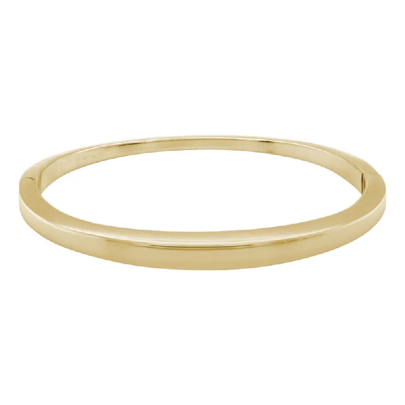 Jewelry Deals That Sparkle – Shop Today 14k Gold Tapered Bangle Bracelet