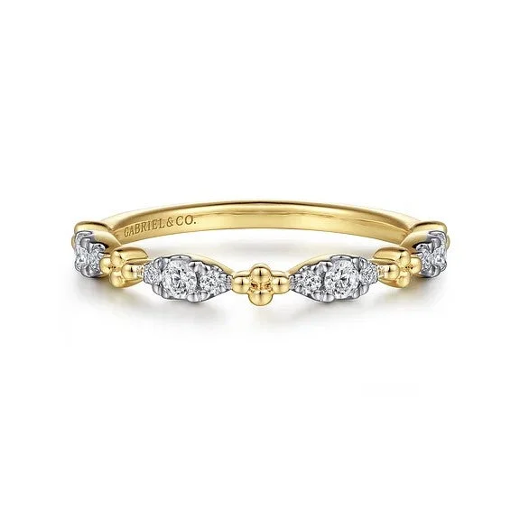 Affordable Glamour – Premium Jewelry At Special Prices 14K Yellow Gold Diamond Marquise Shape Bujukan Stackable Ring Affordable Glamour – Premium Jewelry At Special Prices 14K Yellow Gold Diamond Marquise Shape Bujukan Stackable Ring