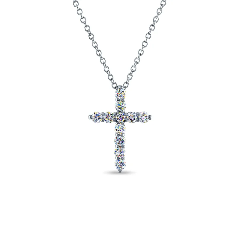 Your Perfect Accessory At The Perfect Price 14KWG 0.50CTW FOF DIA CROSS PEND ON CHAIN Your Perfect Accessory At The Perfect Price 14KWG 0.50CTW FOF DIA CROSS PEND ON CHAIN