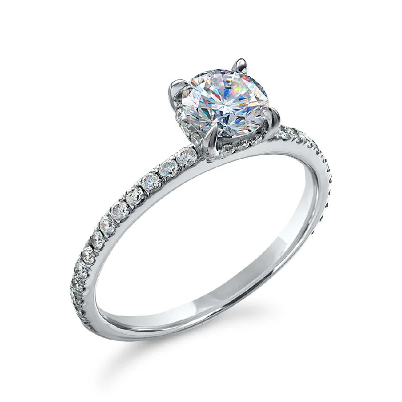Elegant Jewelry At Unbeatable Prices – Shop Today 14KWG 1.01CT FOF RD DIA IN 0.42CTW FP DIA COLLAR RING Elegant Jewelry At Unbeatable Prices – Shop Today 14KWG 1.01CT FOF RD DIA IN 0.42CTW FP DIA COLLAR RING