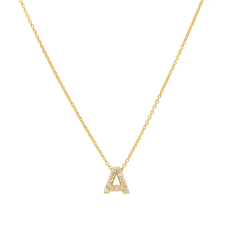 Sparkle In Style With Our Best Jewelry Deals 18K Yellow Gold 0.06cttw Diamond Love Letter A Necklace Sparkle In Style With Our Best Jewelry Deals 18K Yellow Gold 0.06cttw Diamond Love Letter A Necklace