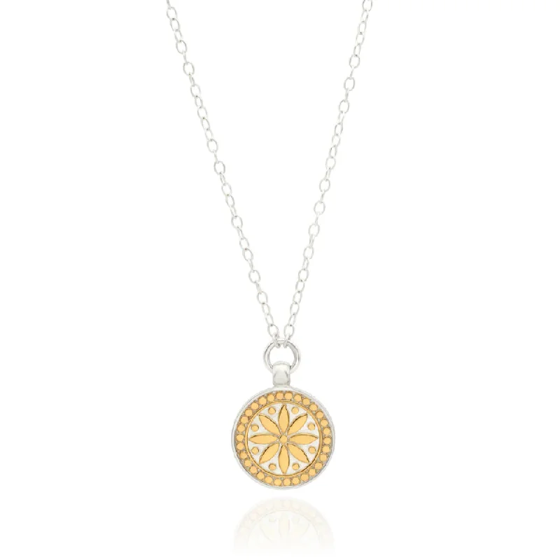 High-End Sparkle, Low-End Prices – Jewelry Sale Live Anna Beck Classic Round Flower Necklace High-End Sparkle, Low-End Prices – Jewelry Sale Live Anna Beck Classic Round Flower Necklace