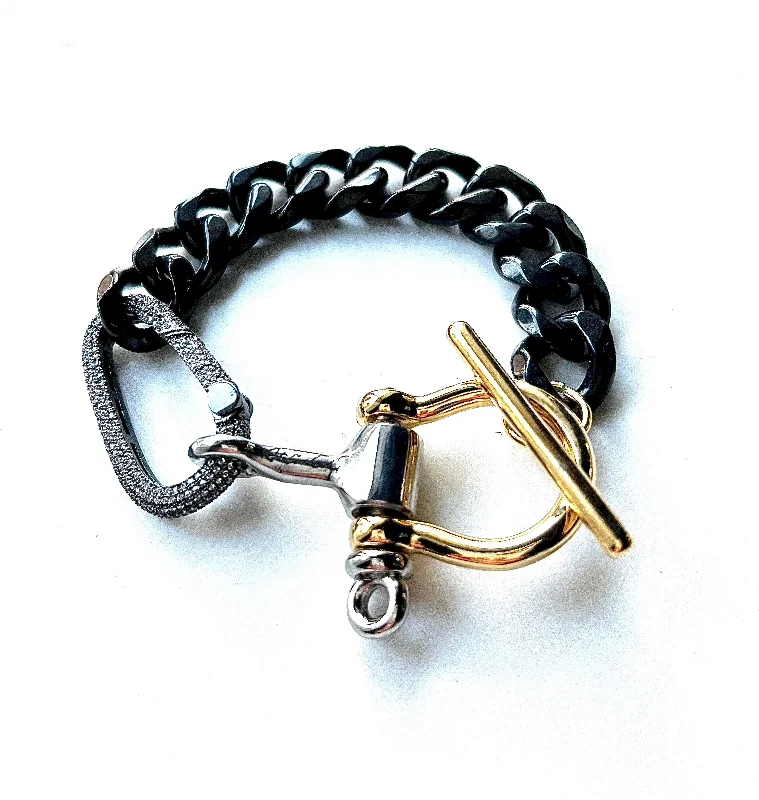 Huge Savings On Timeless Jewelry Collections ARIES BRACELET - Black Gold