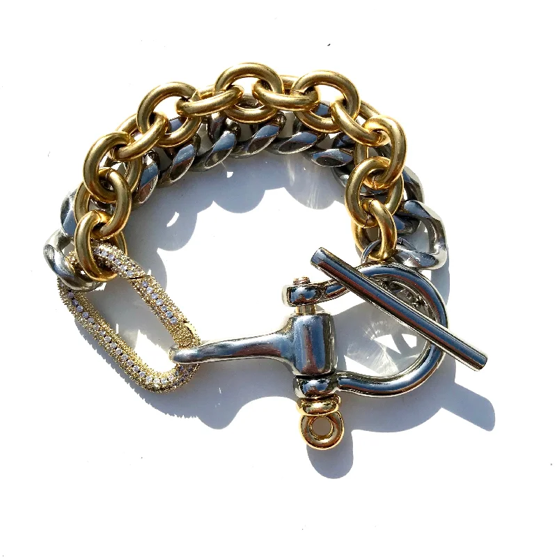 Stunning Jewelry At Even More Stunning Prices ARIES DOUBLE | Bracelet | gold - silver Stunning Jewelry At Even More Stunning Prices ARIES DOUBLE | Bracelet | gold - silver