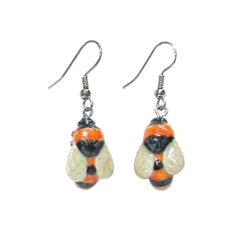 Trending Jewelry Now Available At Exclusive Prices Bumblebee Porcelain Earrings