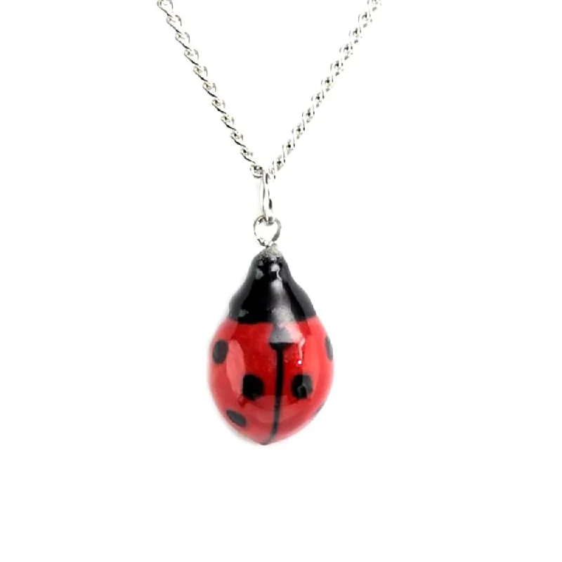 Once-A-Year Jewelry Deals – Shop Before They’Re Gone Ladybug Pendant Porcelain Jewelry